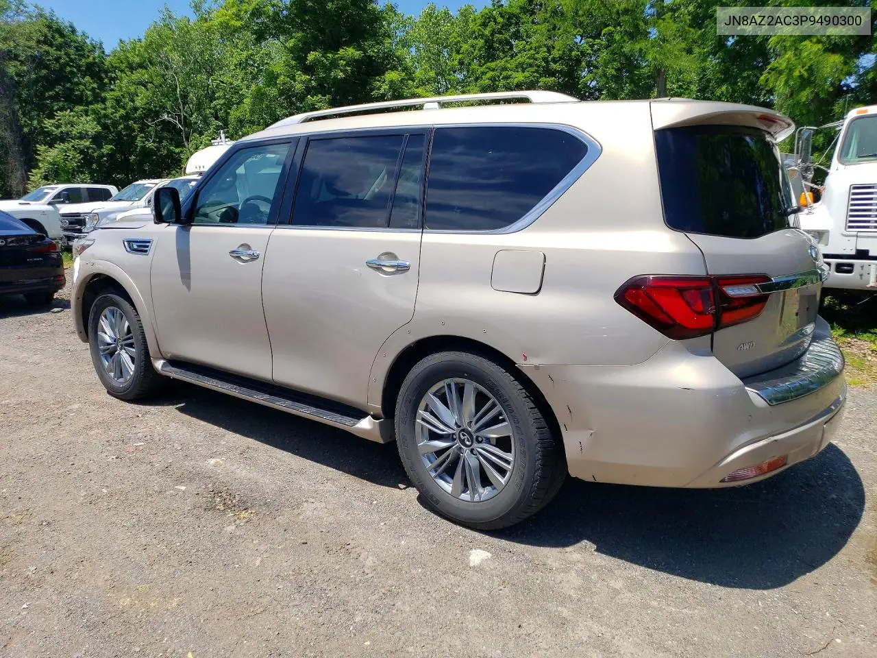 JN8AZ2AC3P9490300 2023 Infiniti Qx80 Luxe