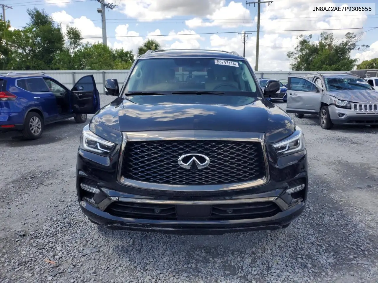 2023 Infiniti Qx80 Premium Select VIN: JN8AZ2AE7P9306655 Lot: 58747116