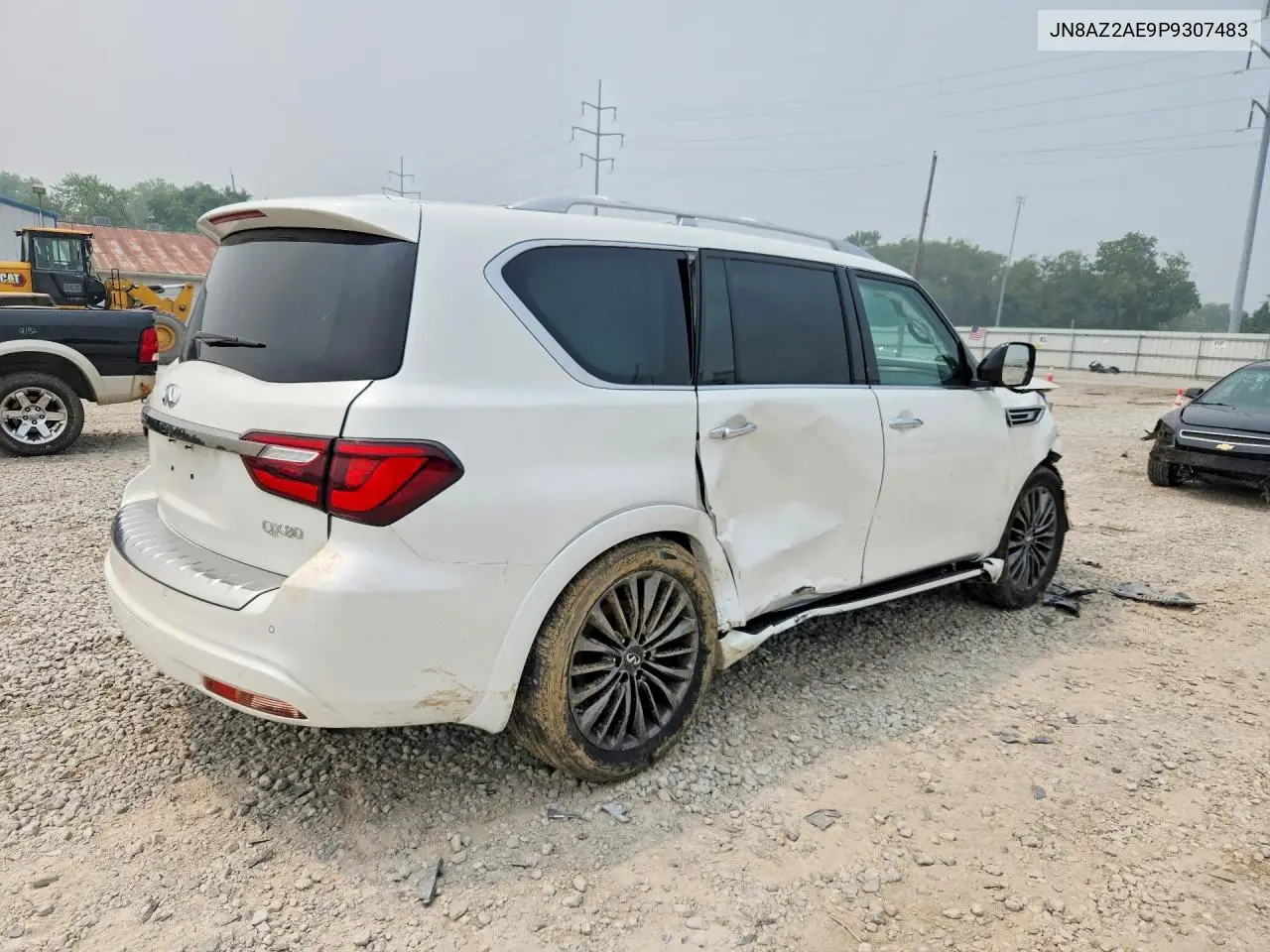 2023 Infiniti Qx80 Luxe VIN: JN8AZ2AE9P9307483 Lot: 61046956