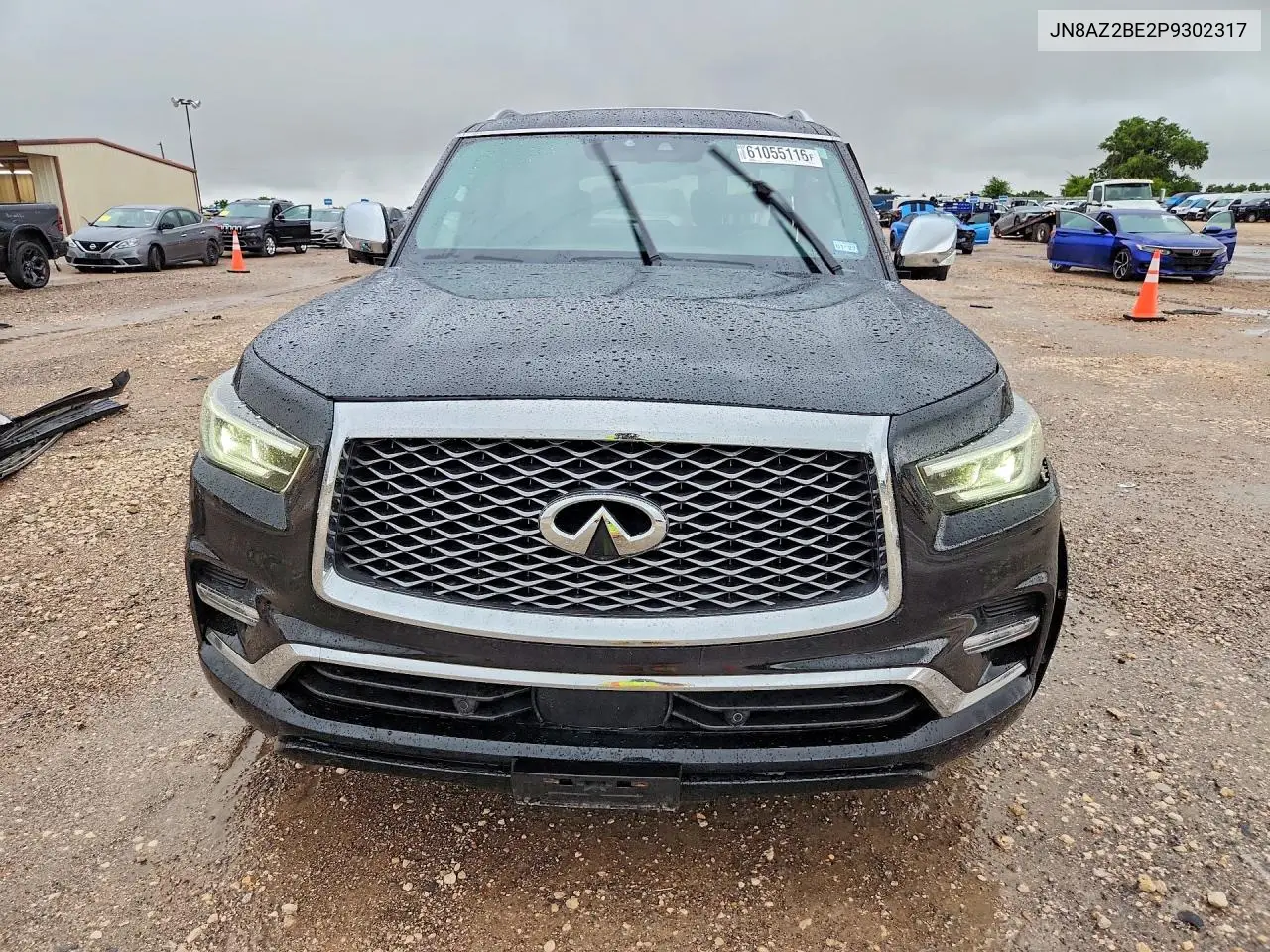 2023 Infiniti Qx80 Sensory VIN: JN8AZ2BE2P9302317 Lot: 61055116
