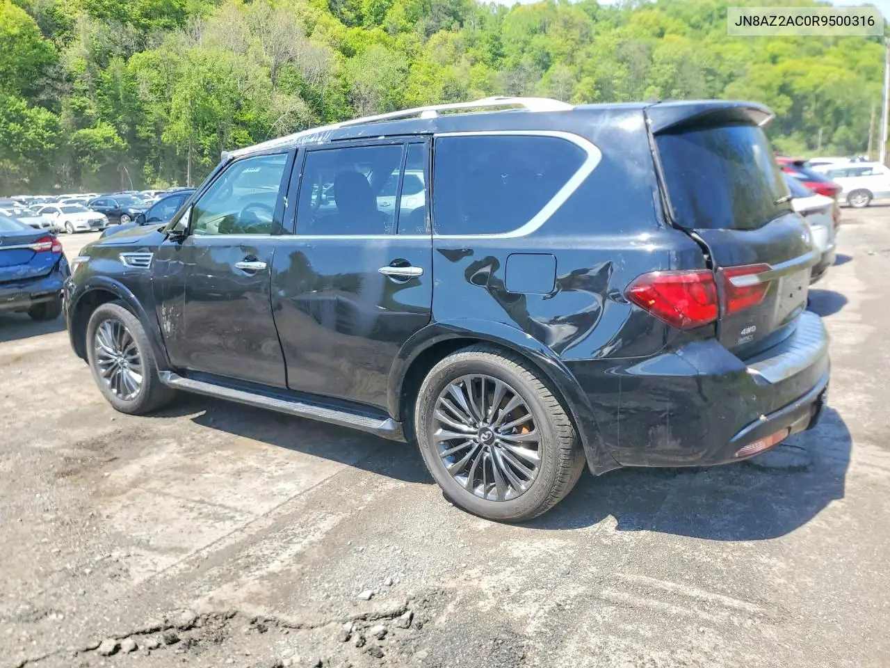JN8AZ2AC0R9500316 2024 Infiniti Qx80 Premium Select