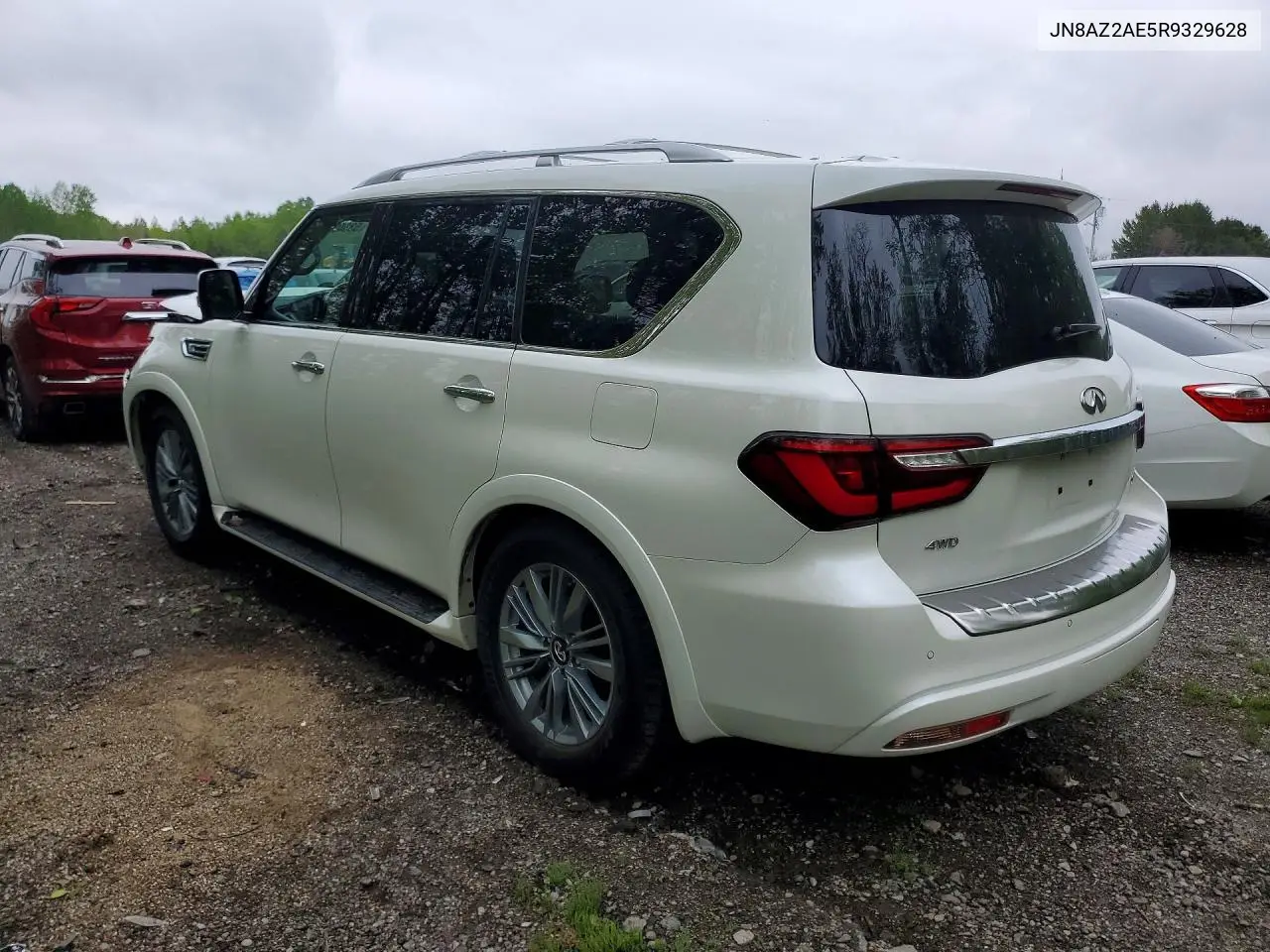 2024 Infiniti Qx80 Luxe VIN: JN8AZ2AE5R9329628 Lot: 53640056