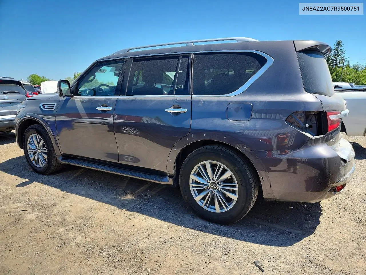 2024 Infiniti Qx80 Luxe VIN: JN8AZ2AC7R9500751 Lot: 55336876