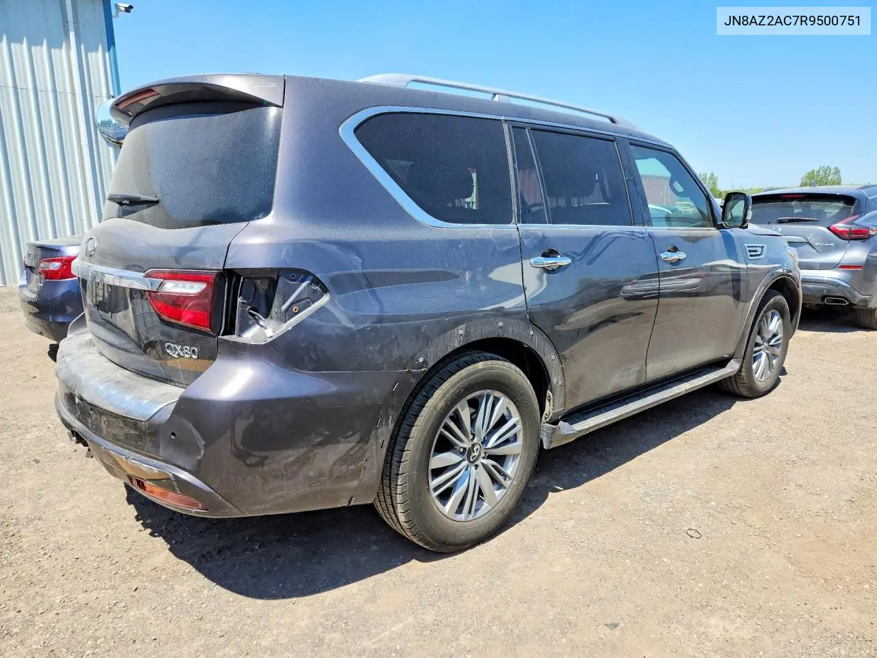 2024 Infiniti Qx80 Luxe VIN: JN8AZ2AC7R9500751 Lot: 55336876