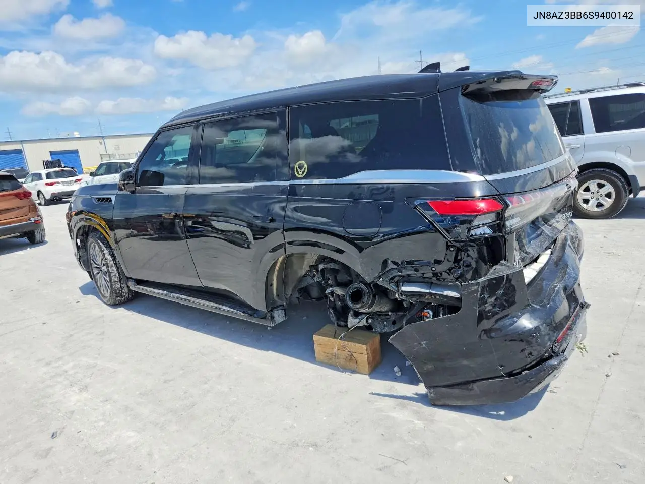 2025 Infiniti Qx80 Luxe VIN: JN8AZ3BB6S9400142 Lot: 59249866