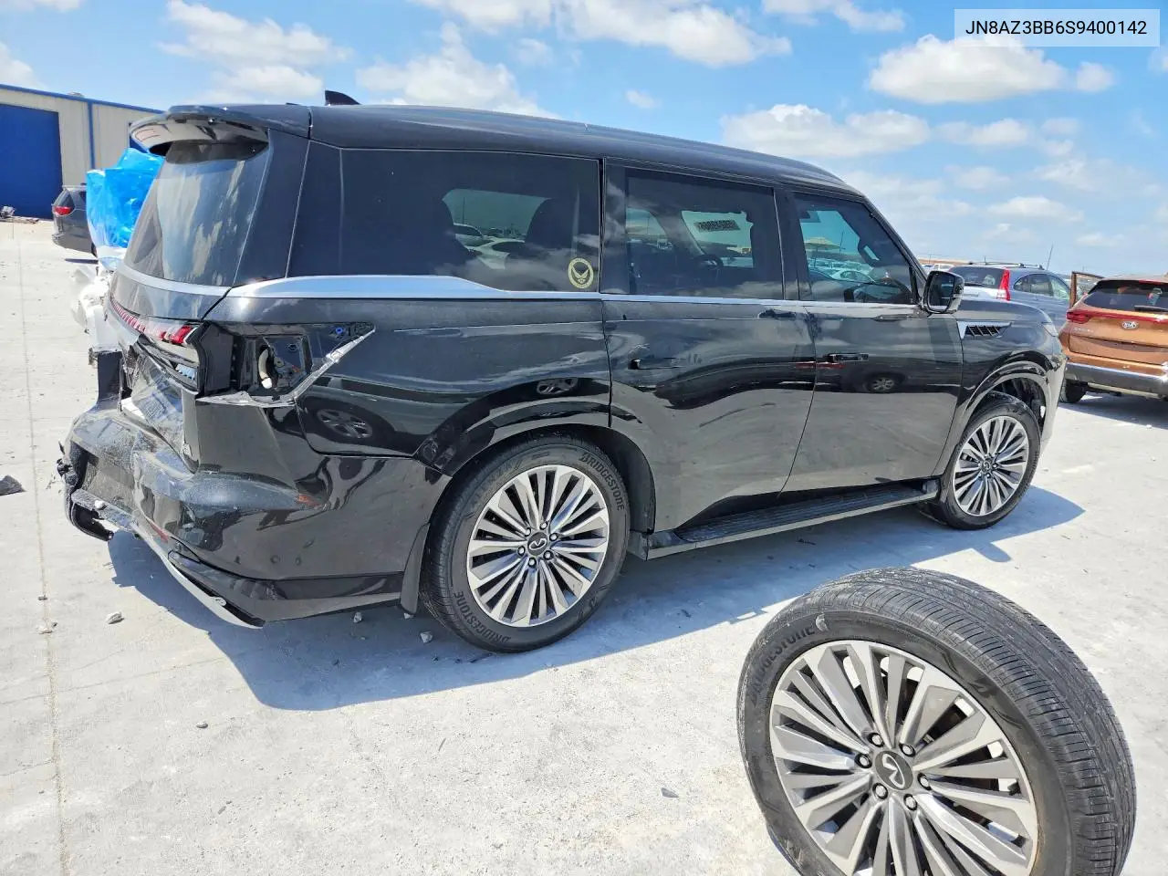 2025 Infiniti Qx80 Luxe VIN: JN8AZ3BB6S9400142 Lot: 59249866