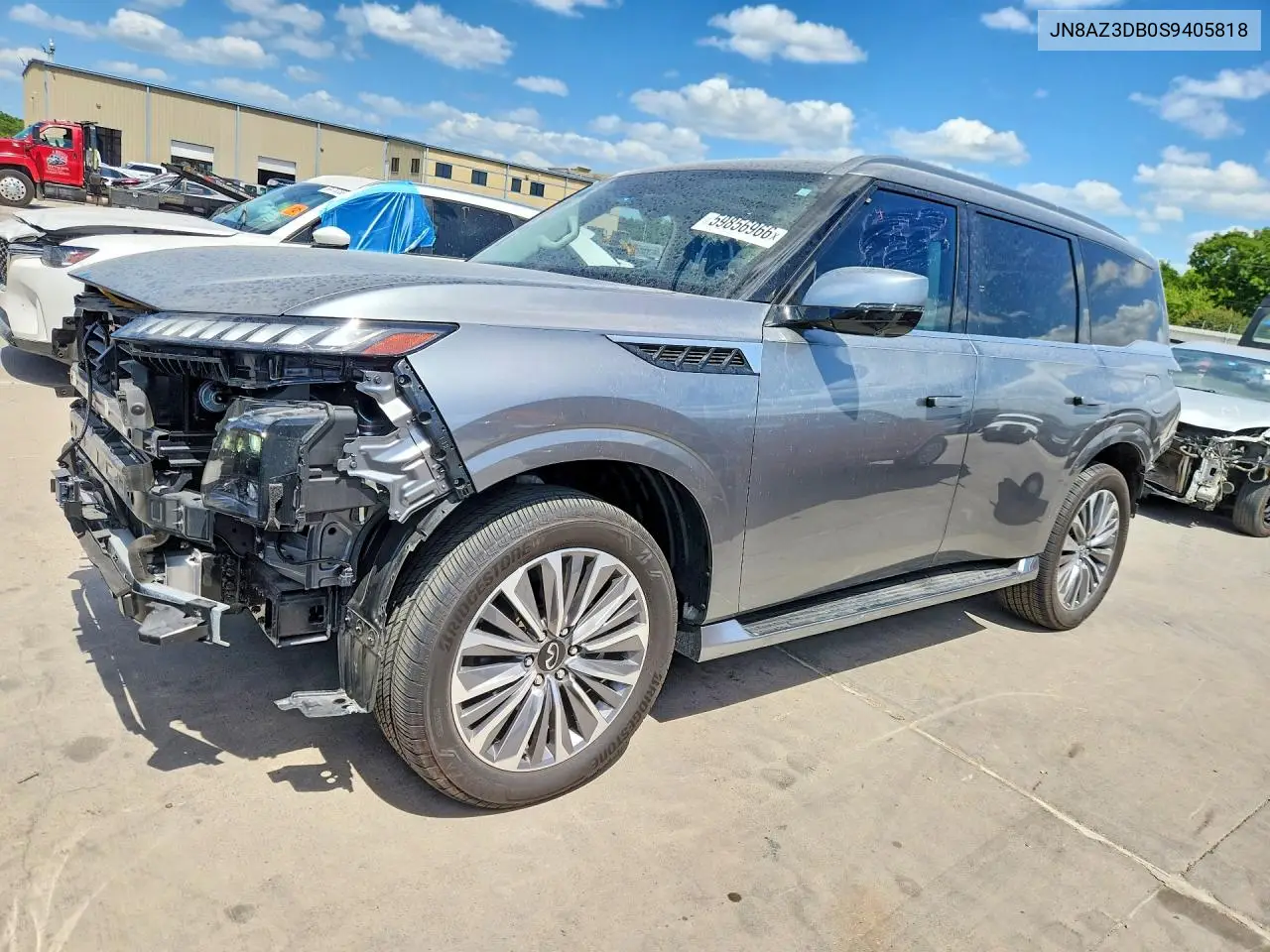 2025 Infiniti Qx80 Sensory VIN: JN8AZ3DB0S9405818 Lot: 59856966