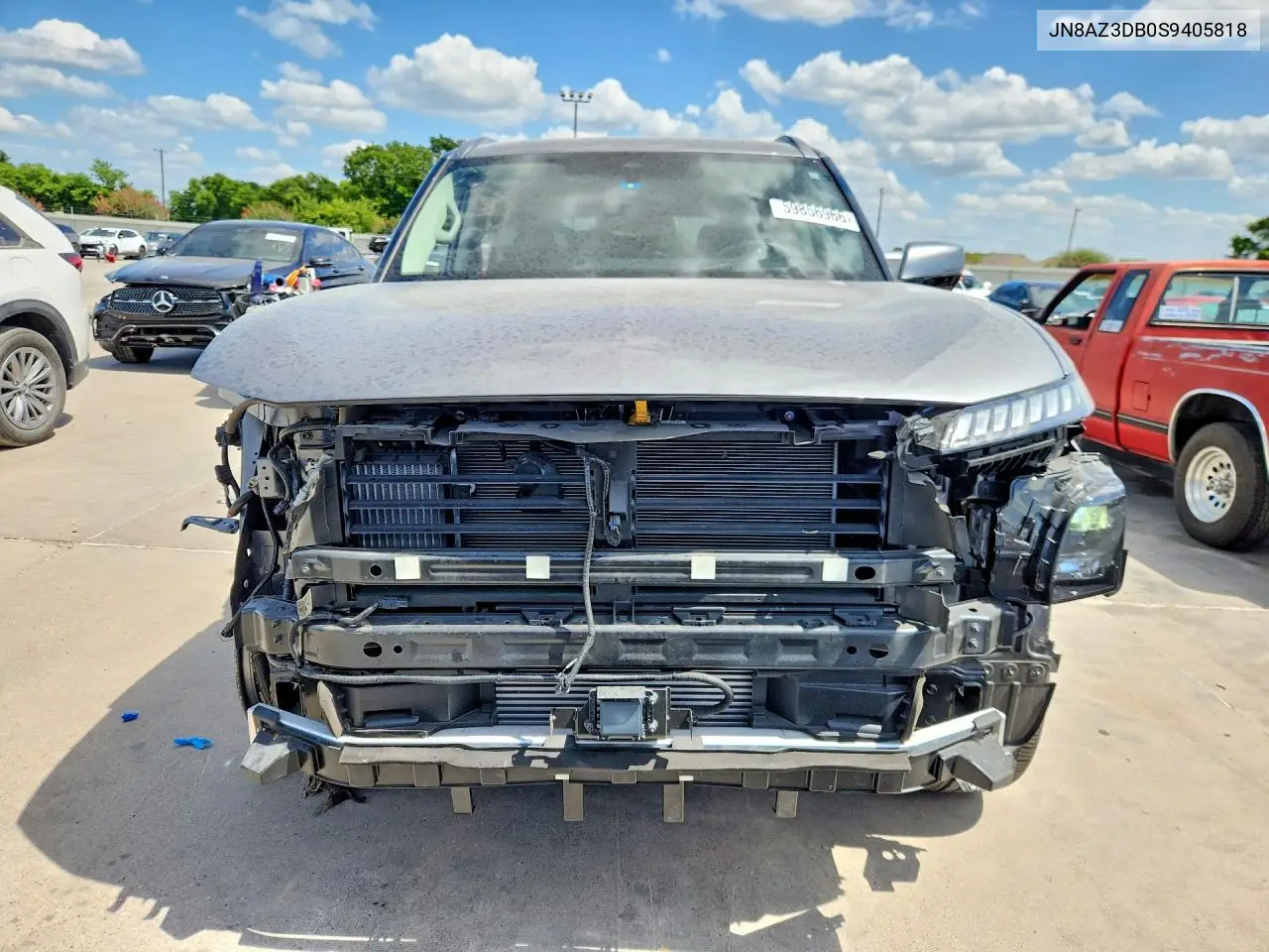 2025 Infiniti Qx80 Sensory VIN: JN8AZ3DB0S9405818 Lot: 59856966