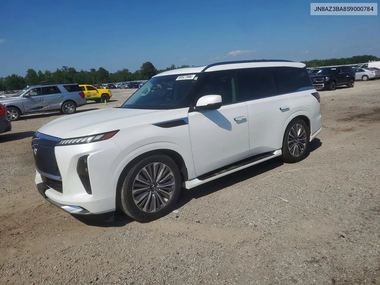 2025 Infiniti Qx80 Luxe VIN: JN8AZ3BA8S9000784 Lot: 60527986