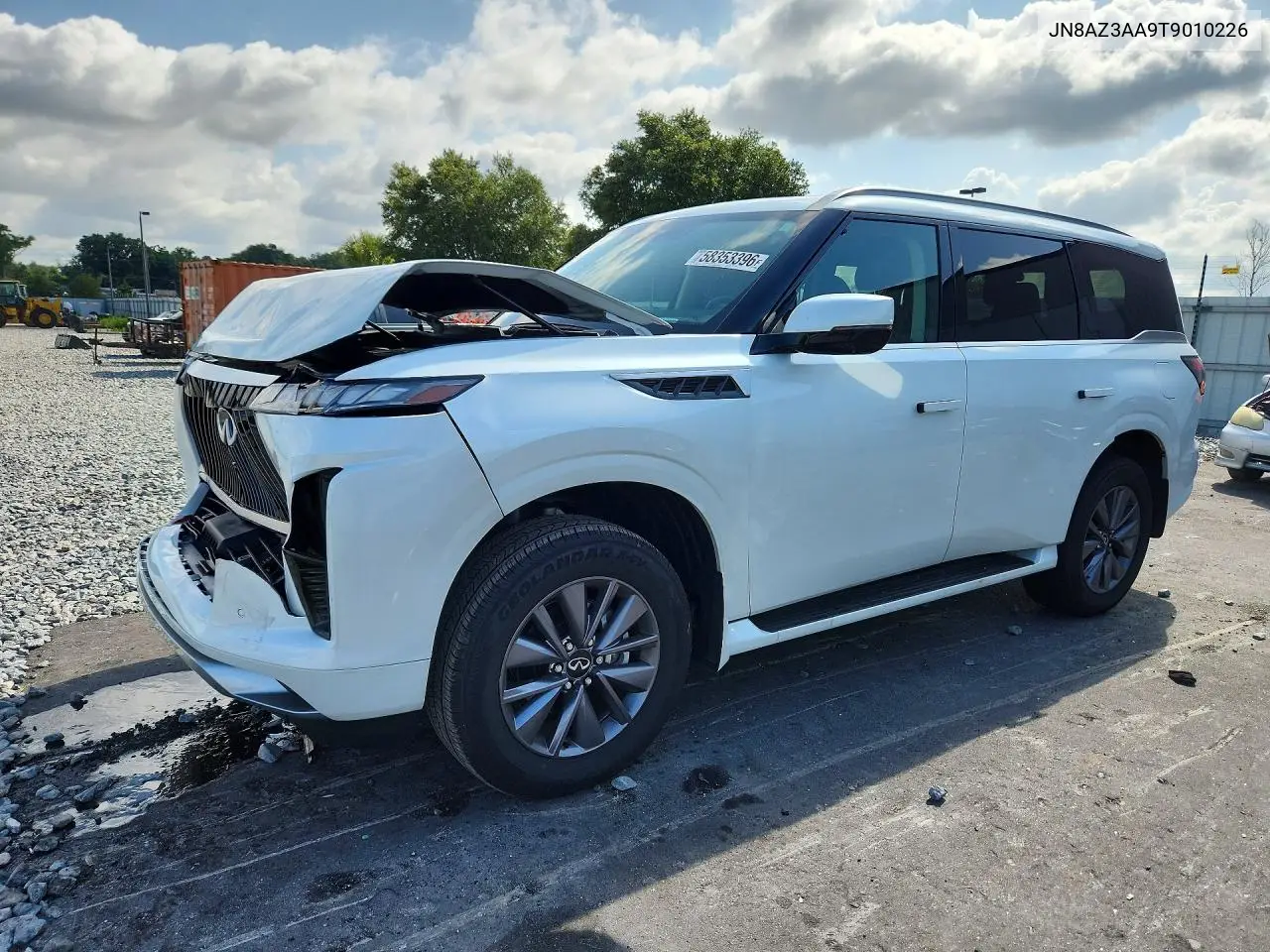 2026 Infiniti Qx80 Pure VIN: JN8AZ3AA9T9010226 Lot: 58353396