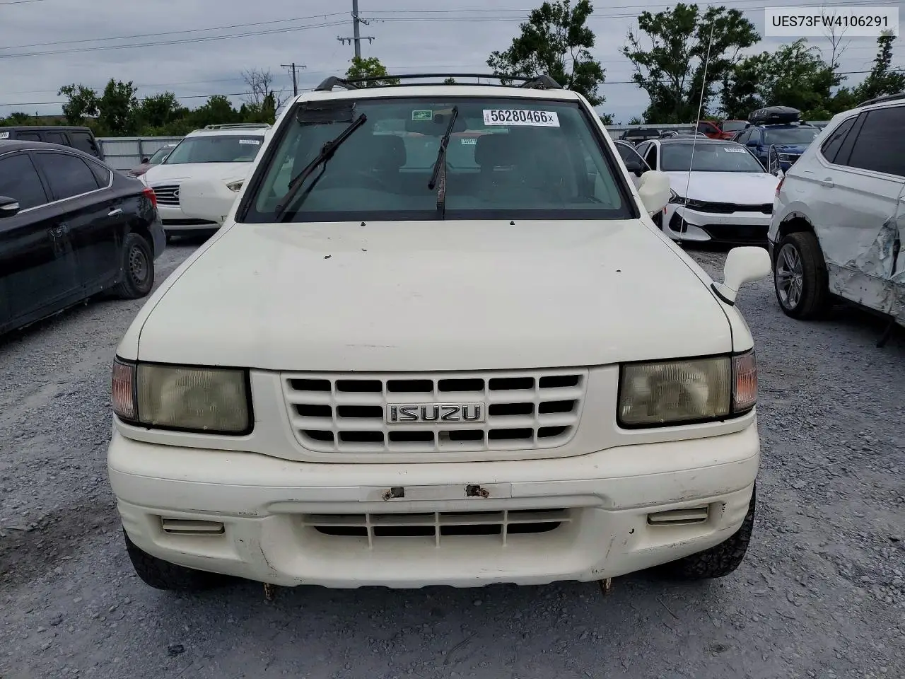 1999 Isuzu Rodeo VIN: UES73FW4106291 Lot: 56280466