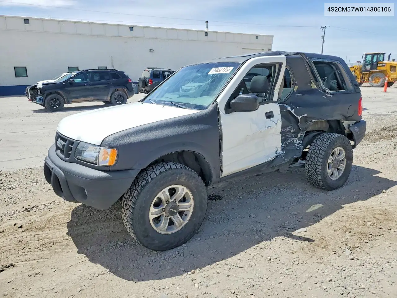 2001 Isuzu Rodeo Sport VIN: 4S2CM57W014306106 Lot: 56037176