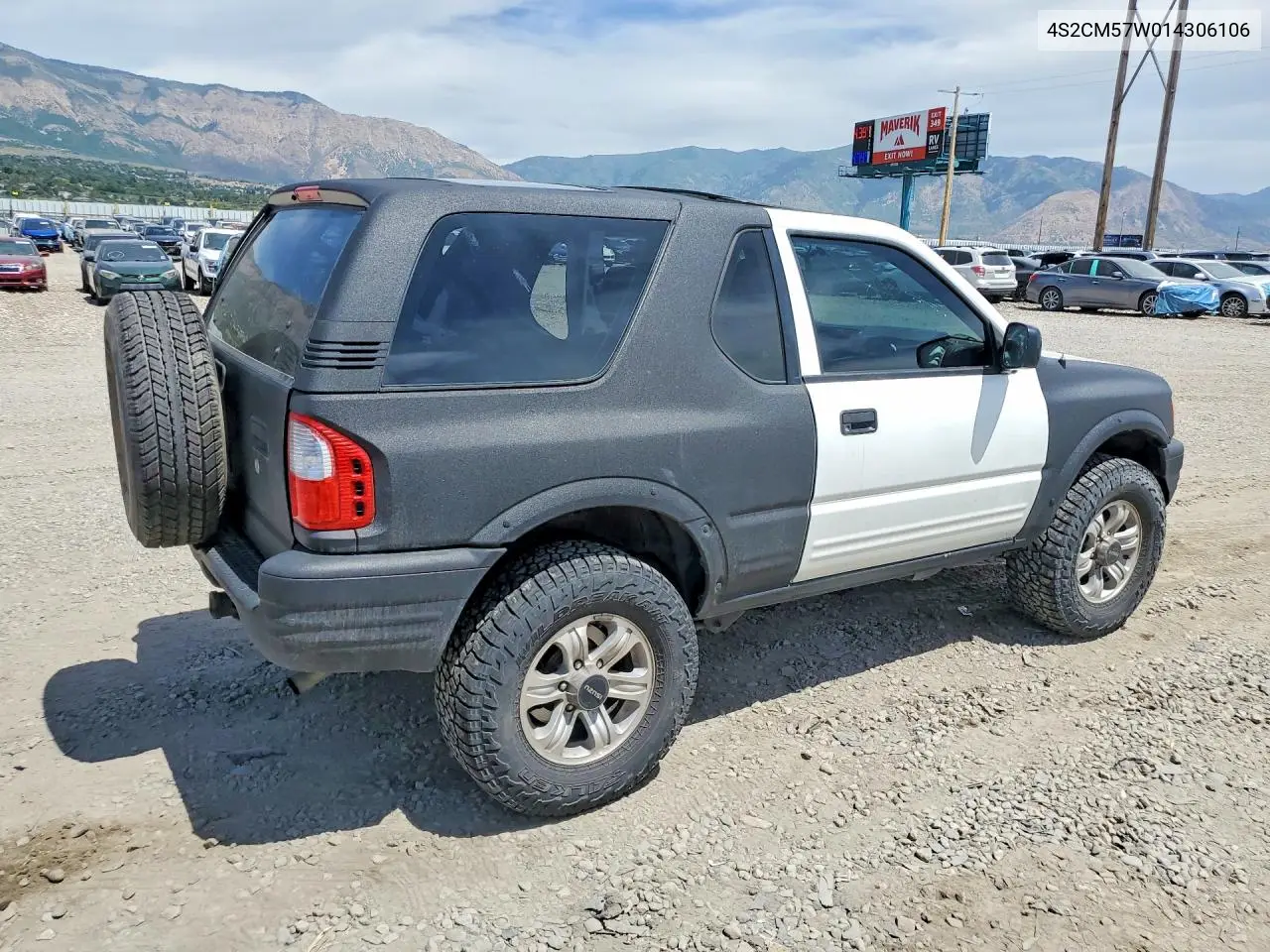 2001 Isuzu Rodeo Sport VIN: 4S2CM57W014306106 Lot: 56037176