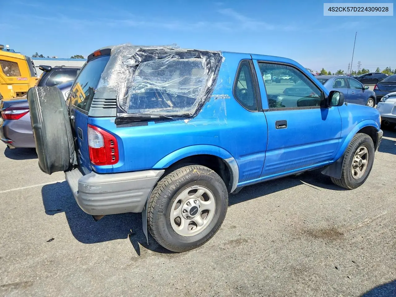 2002 Isuzu Rodeo Sport VIN: 4S2CK57D224309028 Lot: 55839226