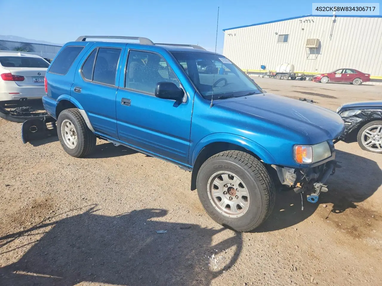 2003 Isuzu Rodeo S VIN: 4S2CK58W834306717 Lot: 56165876