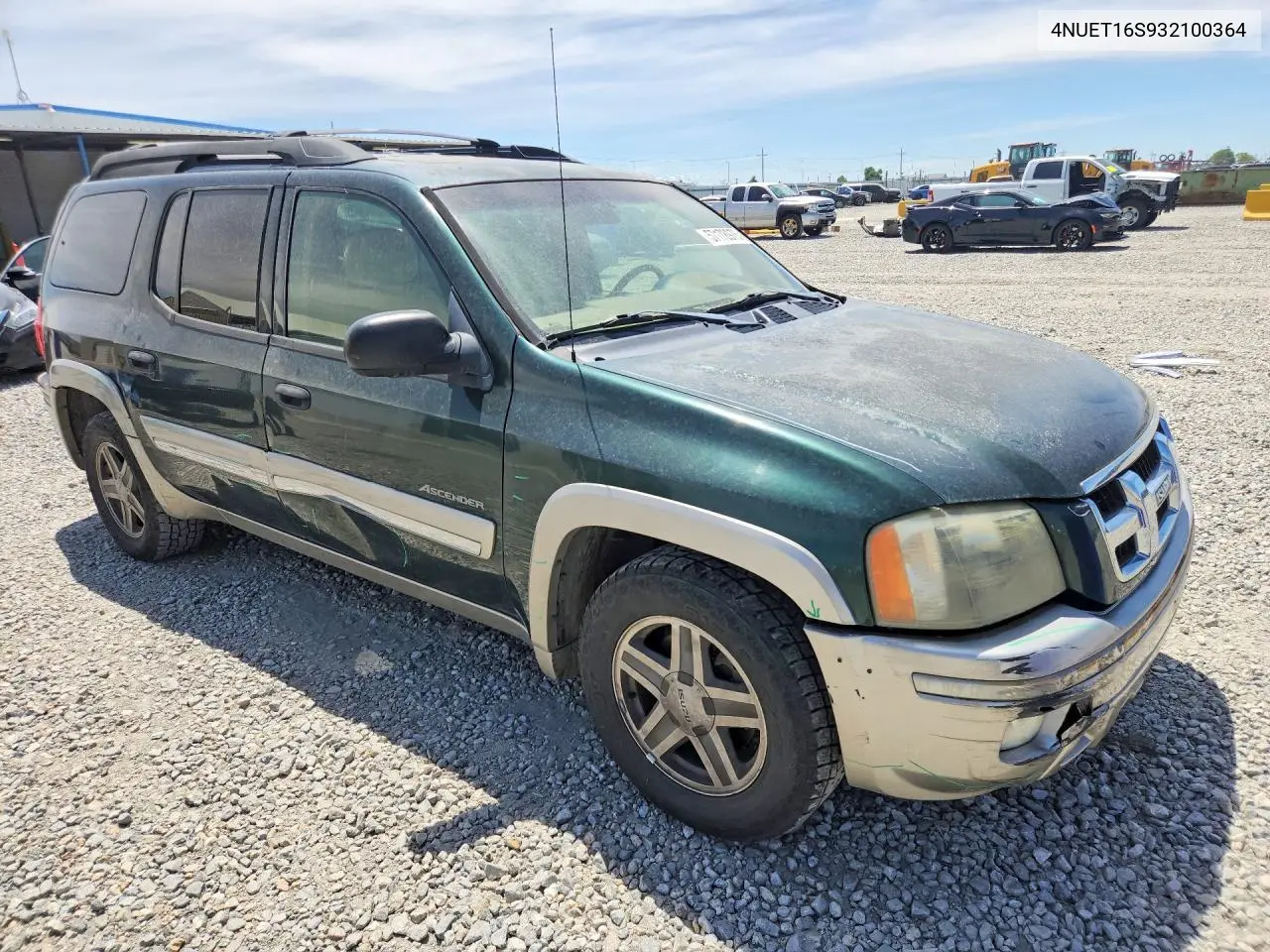 2003 Isuzu Ascender S VIN: 4NUET16S932100364 Lot: 57178976