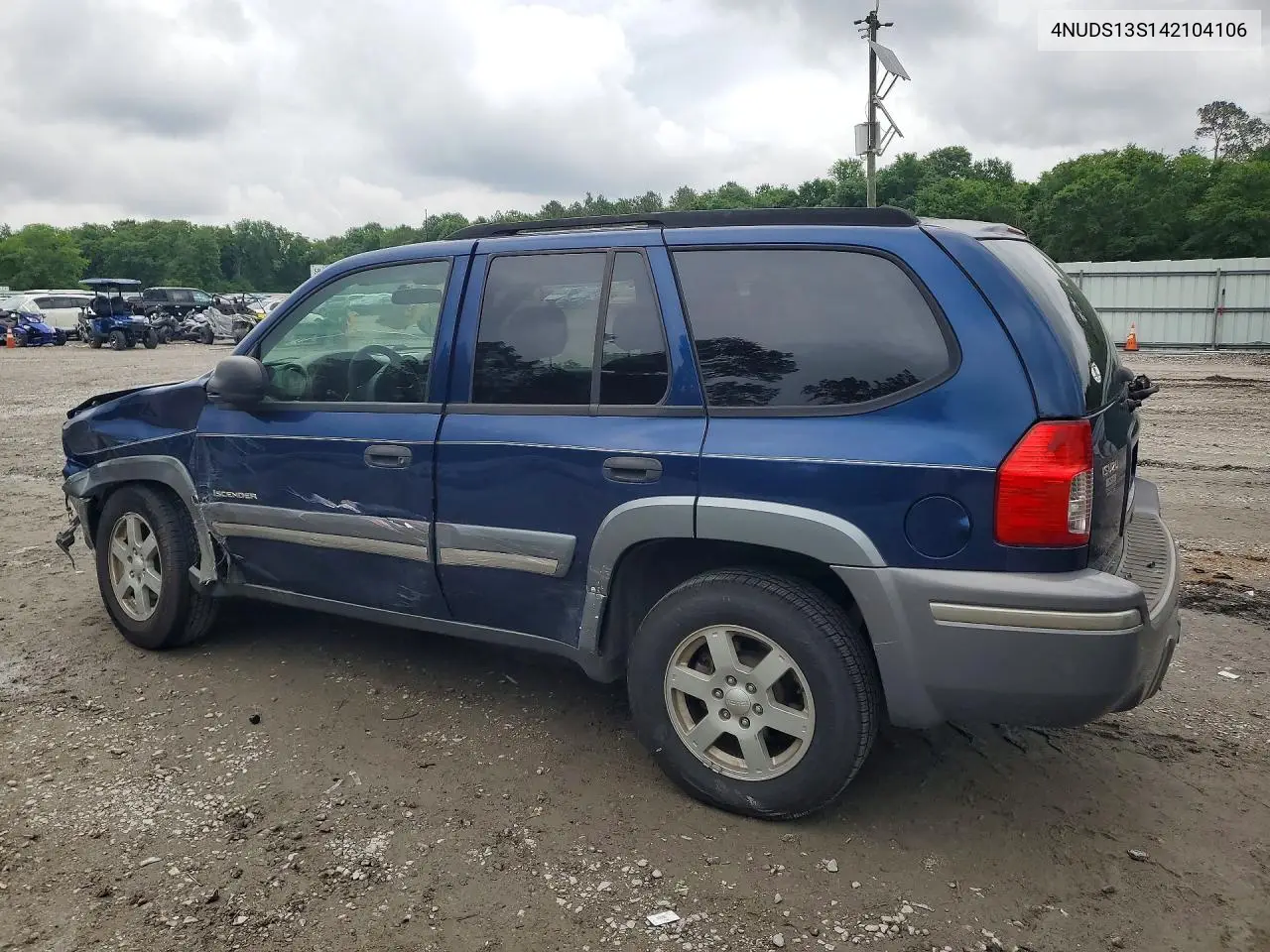 2004 Isuzu Ascender S VIN: 4NUDS13S142104106 Lot: 51814156