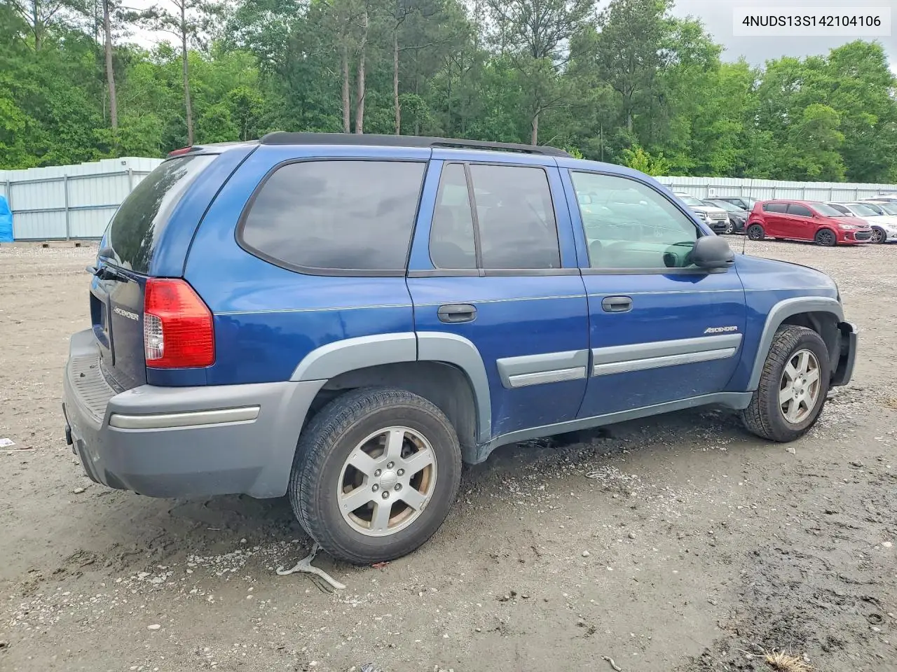 2004 Isuzu Ascender S VIN: 4NUDS13S142104106 Lot: 51814156
