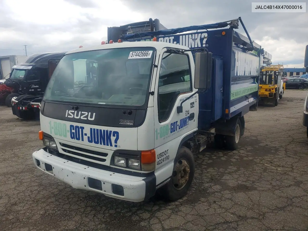 2004 Isuzu Npr VIN: JALC4B14X47000016 Lot: 57442666