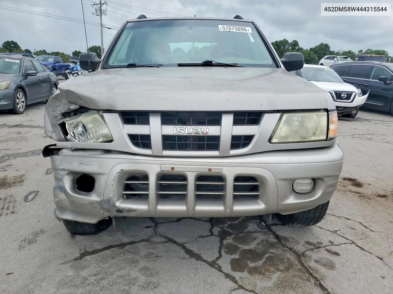 2004 Isuzu Rodeo S VIN: 4S2DM58W444315544 Lot: 57675096