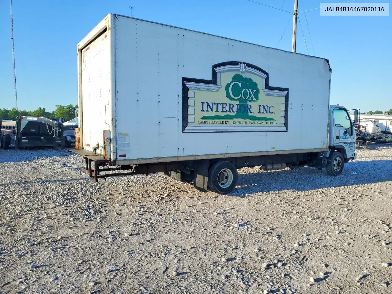 2006 Isuzu Npr Box Truck VIN: JALB4B16467020116 Lot: 52437756