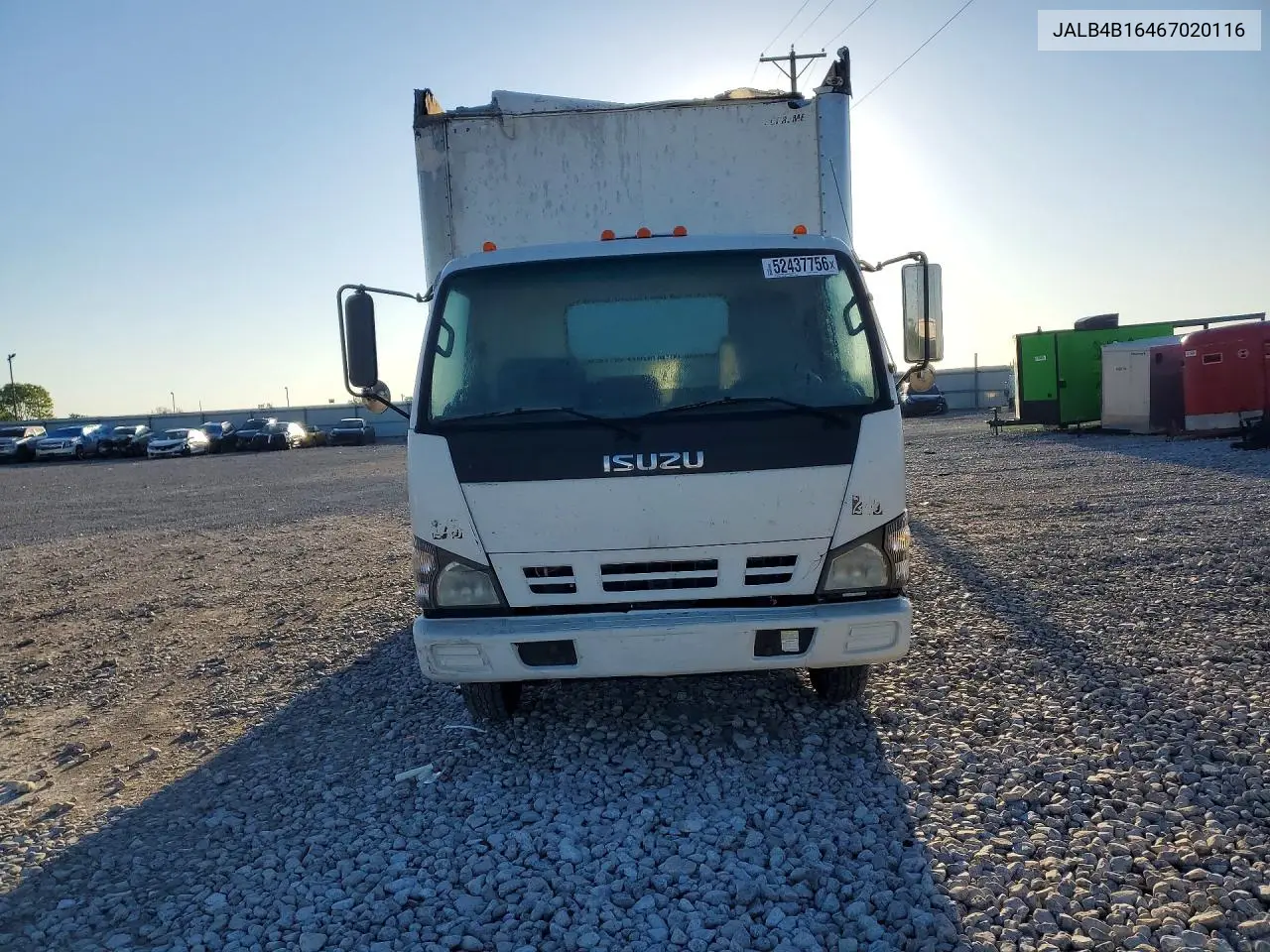 2006 Isuzu Npr Box Truck VIN: JALB4B16467020116 Lot: 52437756