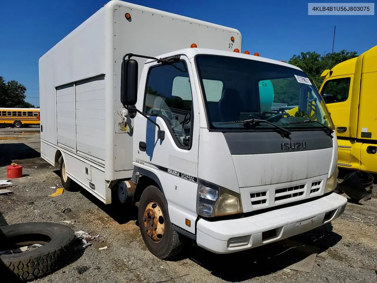 2006 Isuzu Npr Delivery Truck VIN: 4KLB4B1U56J803075 Lot: 56652786