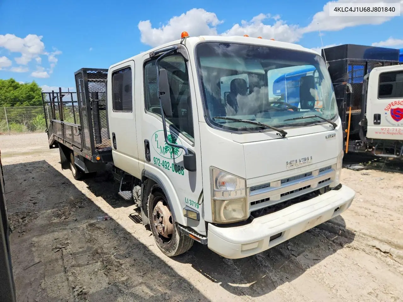 2008 Isuzu Npr VIN: 4KLC4J1U68J801840 Lot: 56640816