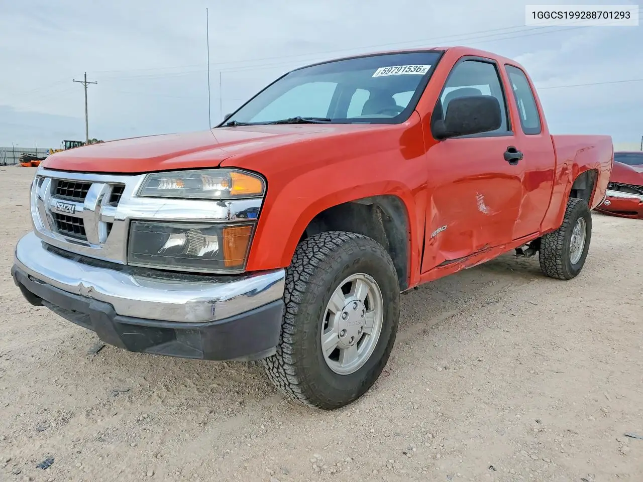 2008 Isuzu I-290 VIN: 1GGCS199288701293 Lot: 59791536
