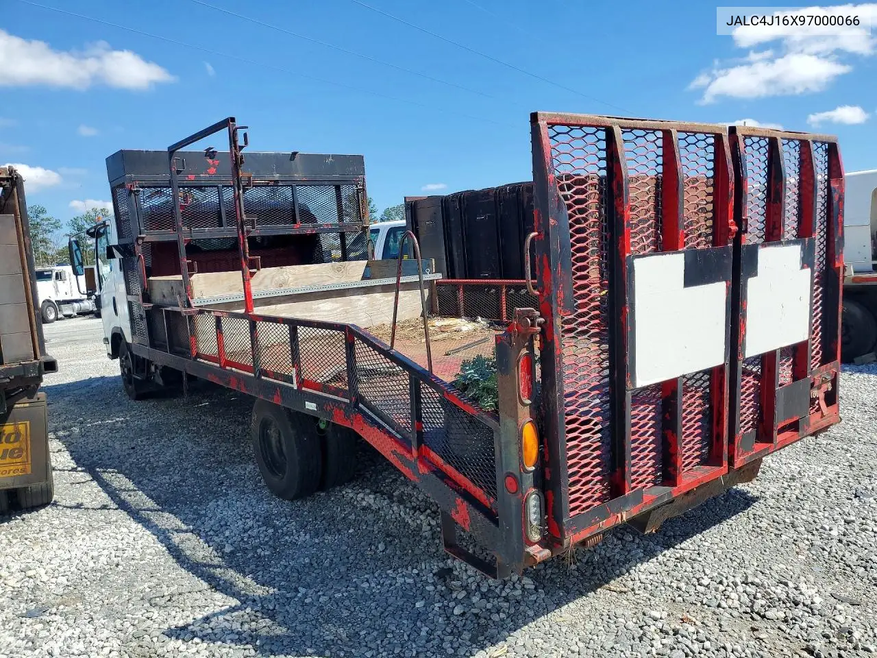 2009 Isuzu Npr Crew Cab Flatbed Truck VIN: JALC4J16X97000066 Lot: 78062515