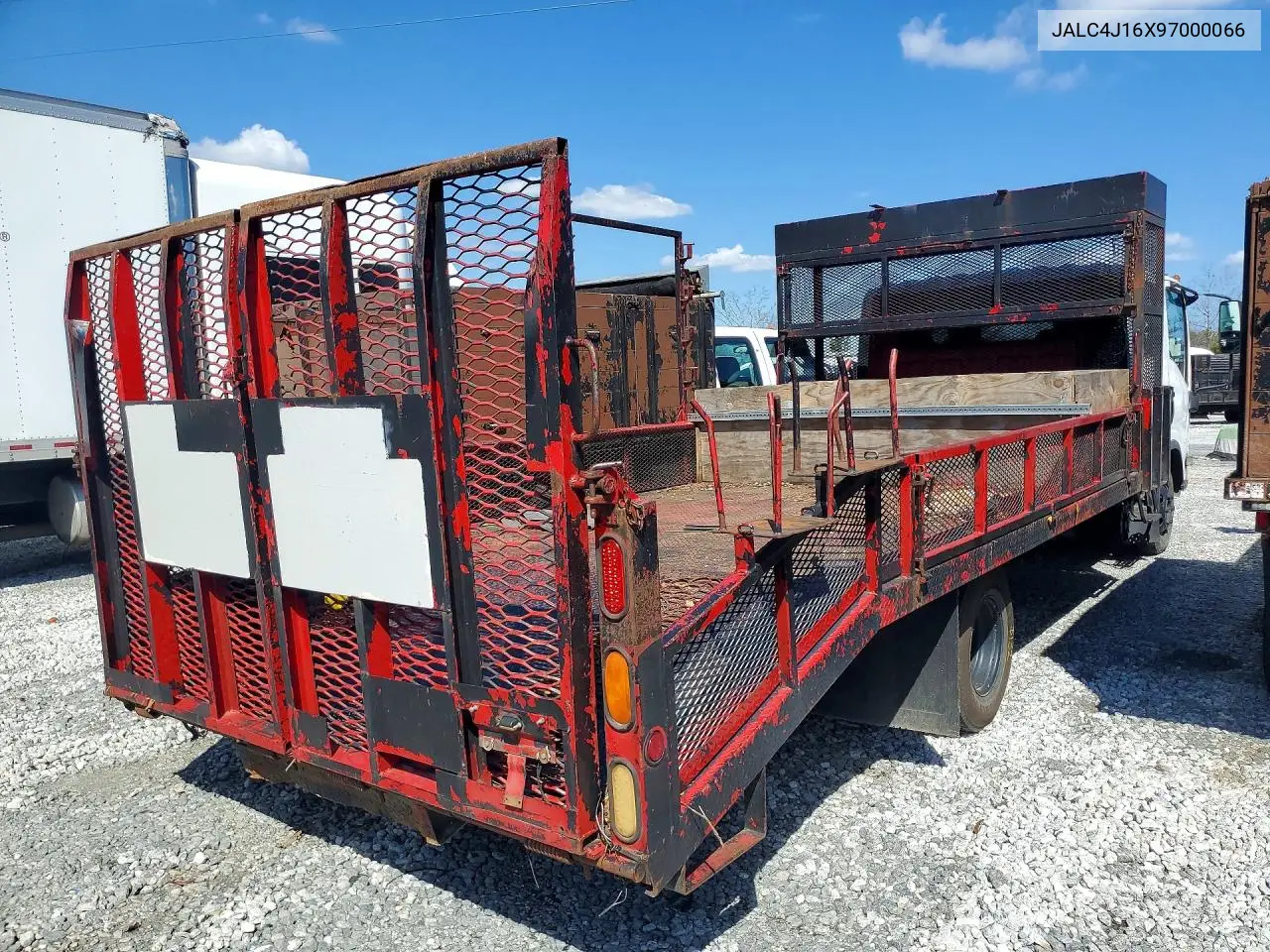 2009 Isuzu Npr Crew Cab Flatbed Truck VIN: JALC4J16X97000066 Lot: 78062515