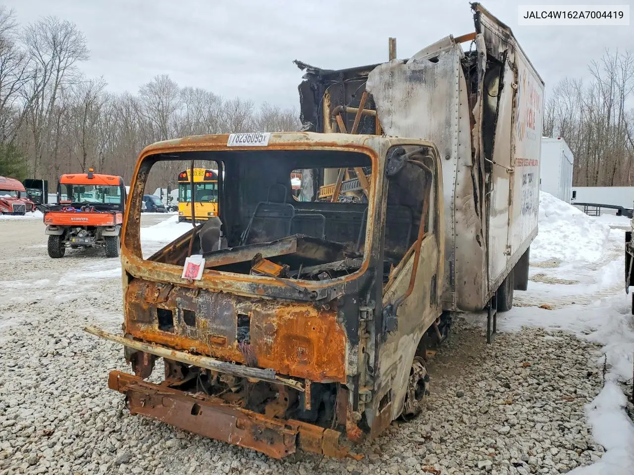 2010 Isuzu Npr Box Truck VIN: JALC4W162A7004419 Lot: 52290666