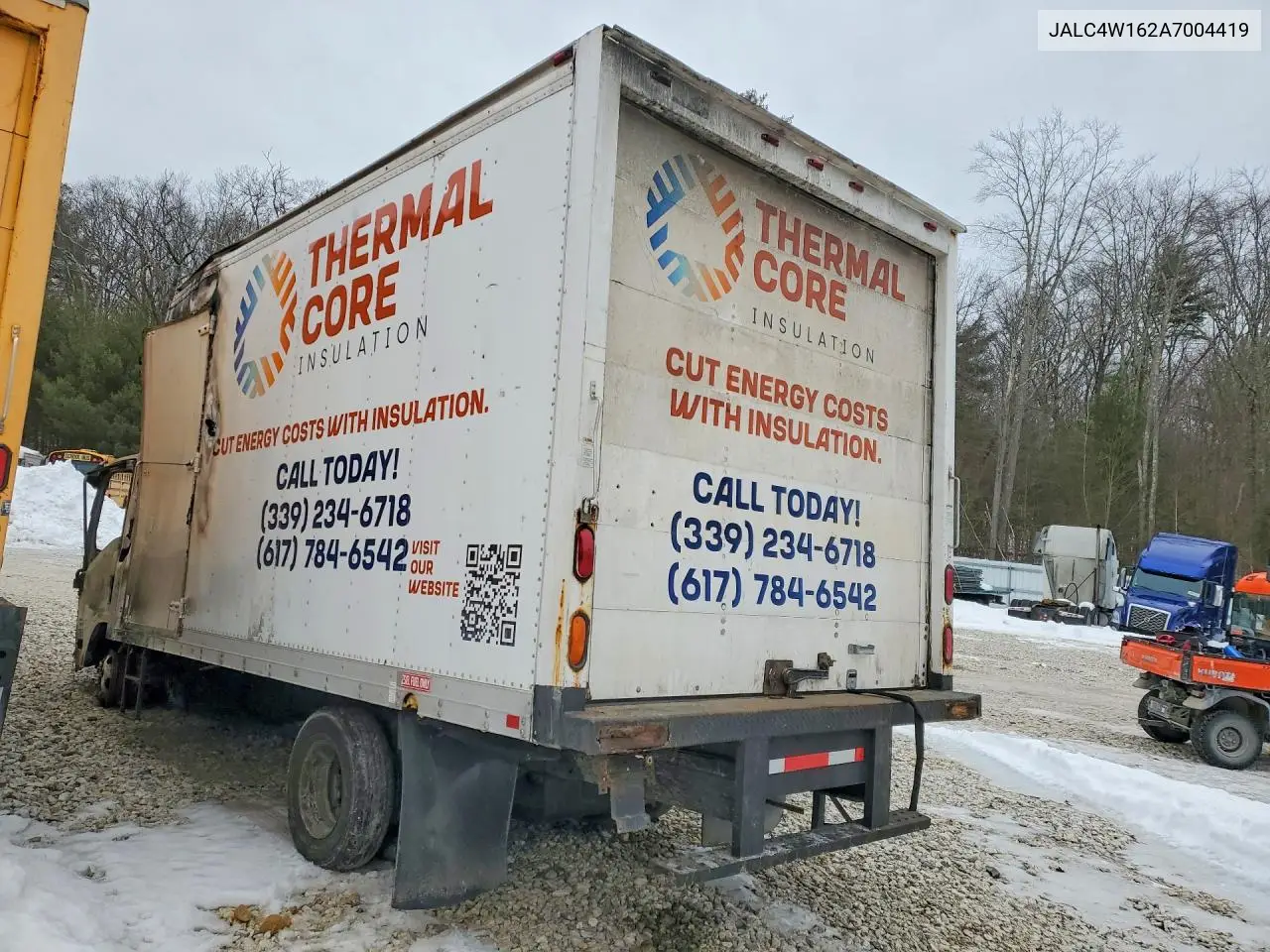 2010 Isuzu Npr Box Truck VIN: JALC4W162A7004419 Lot: 52290666