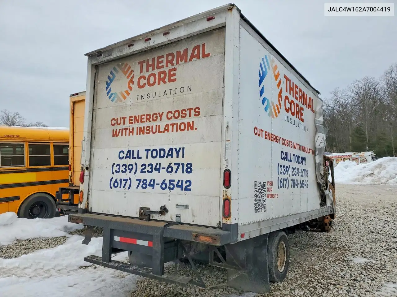 2010 Isuzu Npr Box Truck VIN: JALC4W162A7004419 Lot: 52290666