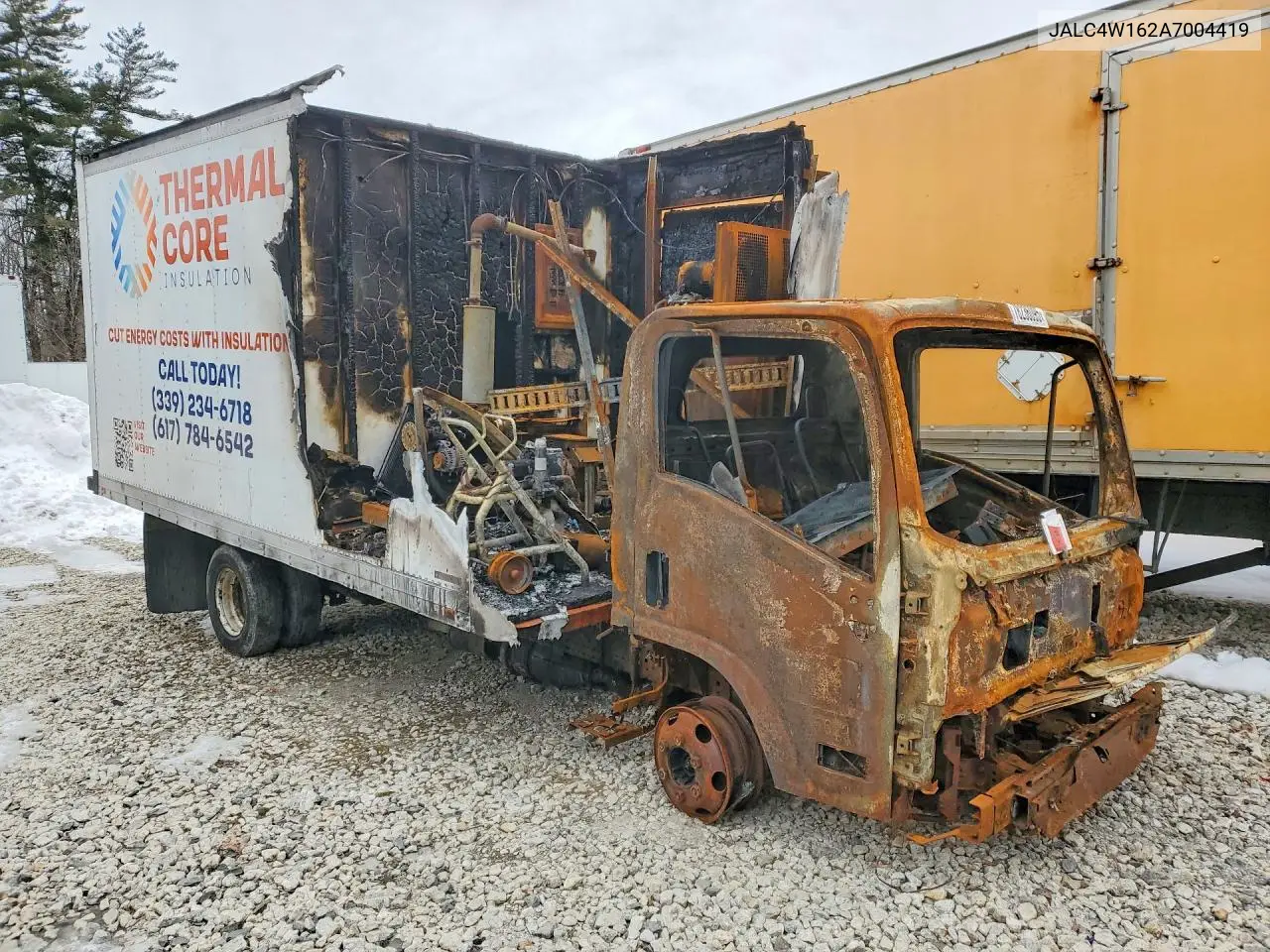 2010 Isuzu Npr Box Truck VIN: JALC4W162A7004419 Lot: 52290666