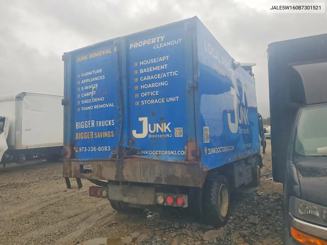 2011 Isuzu Nrr - Curtain Side Truck VIN: JALE5W160B7301521 Lot: 58081006