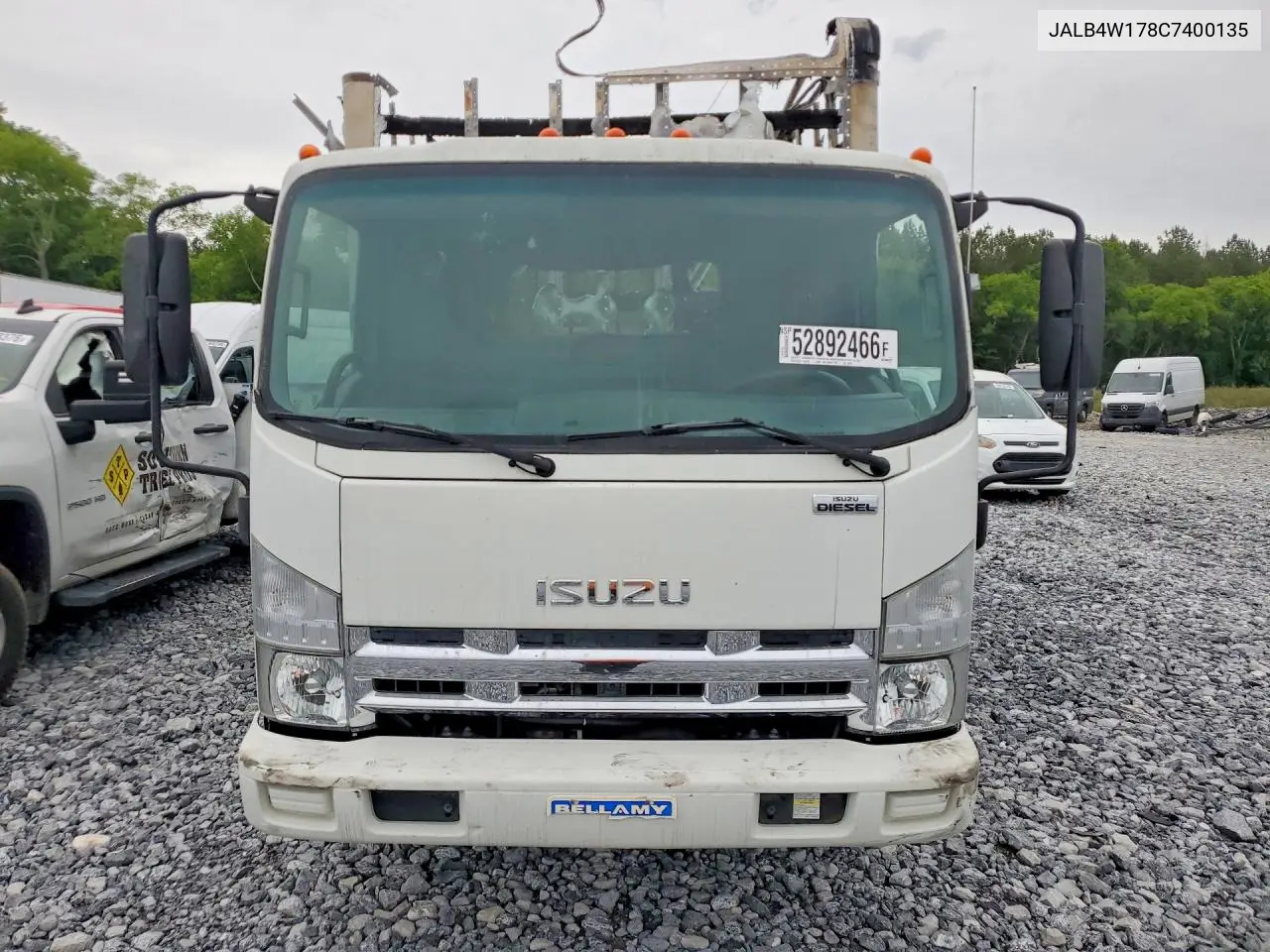 2012 Isuzu Npr VIN: JALB4W178C7400135 Lot: 52892466