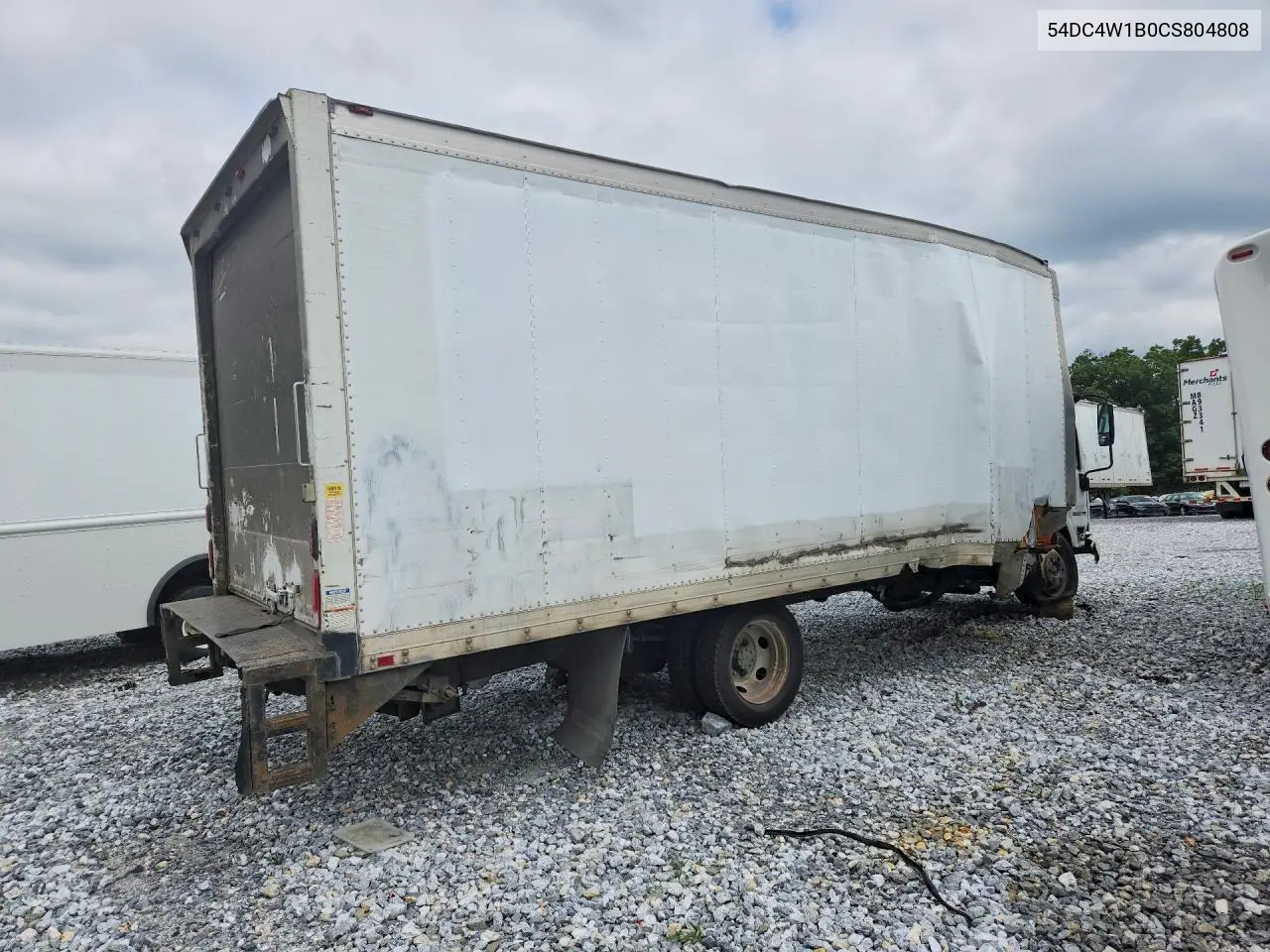2012 Isuzu Npr Hd Box Truck VIN: 54DC4W1B0CS804808 Lot: 53020436