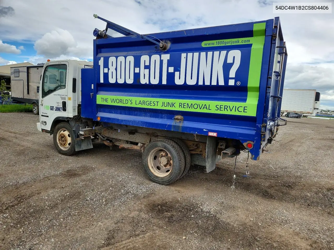 2012 Isuzu Npr Hd VIN: 54DC4W1B2CS804406 Lot: 55609956
