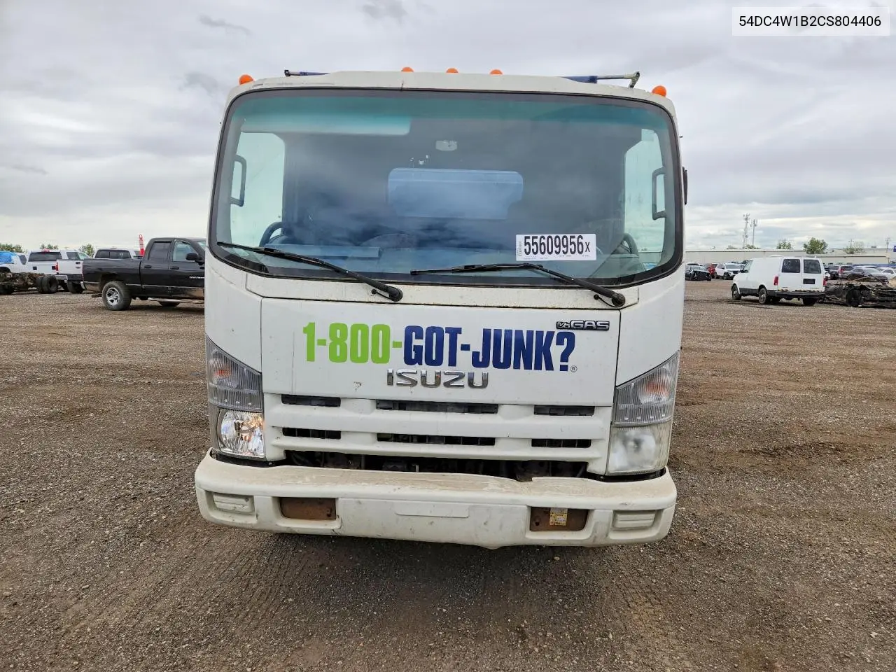 2012 Isuzu Npr Hd VIN: 54DC4W1B2CS804406 Lot: 55609956
