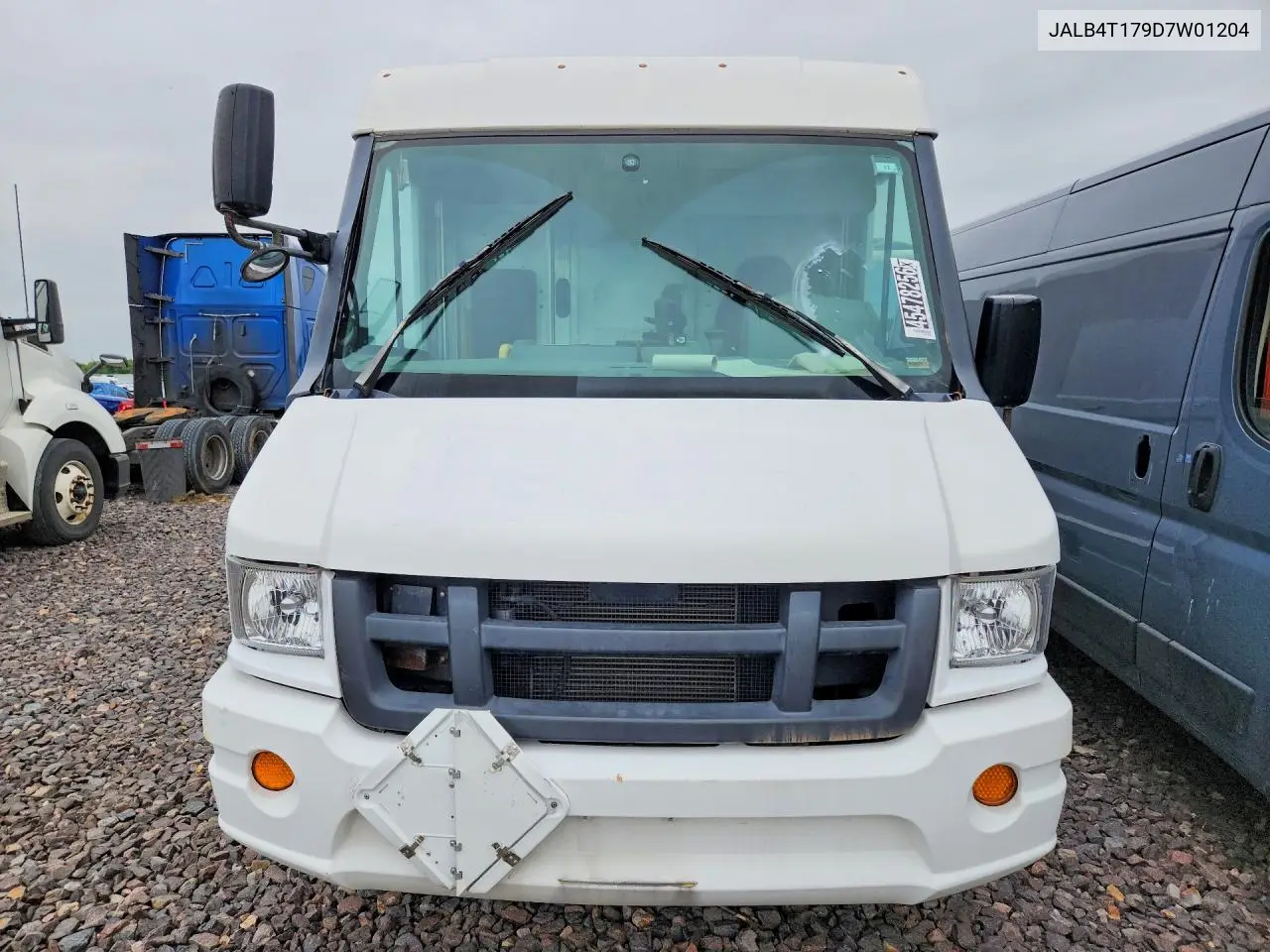 2013 Isuzu Npr Delivery Van VIN: JALB4T179D7W01204 Lot: 45478256