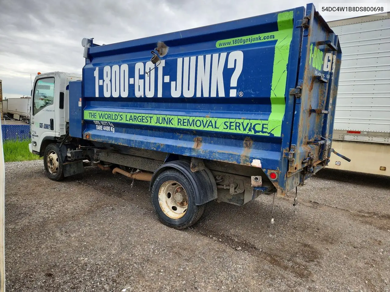 2013 Isuzu Npr Hd VIN: 54DC4W1B8DS800698 Lot: 55614926