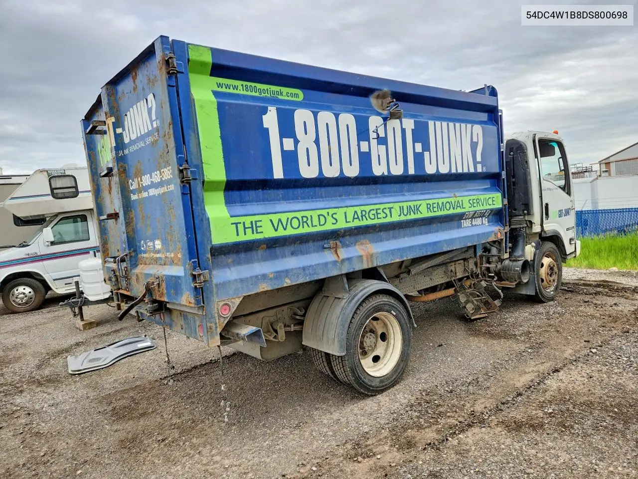 2013 Isuzu Npr Hd VIN: 54DC4W1B8DS800698 Lot: 55614926