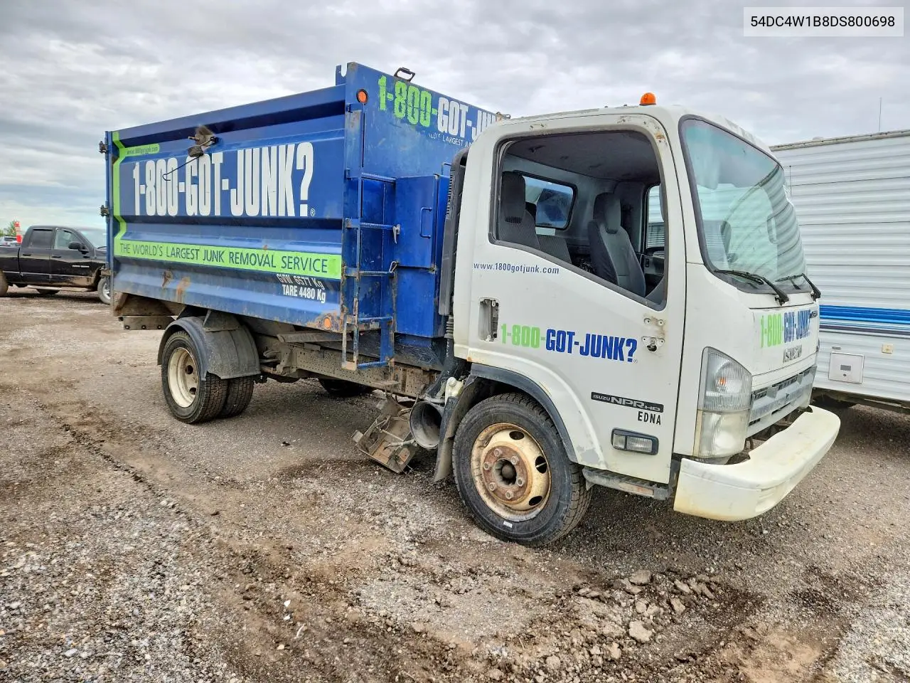 2013 Isuzu Npr Hd VIN: 54DC4W1B8DS800698 Lot: 55614926