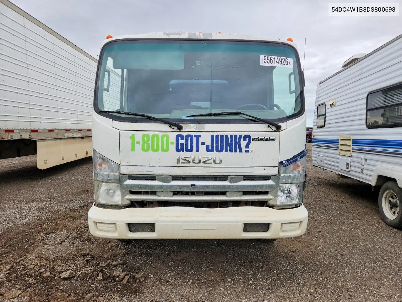 2013 Isuzu Npr Hd VIN: 54DC4W1B8DS800698 Lot: 55614926