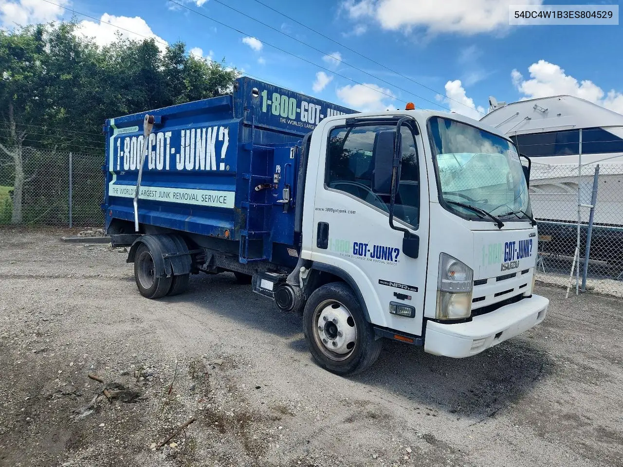 2014 Isuzu Npr Hd Dump Truck VIN: 54DC4W1B3ES804529 Lot: 54629226