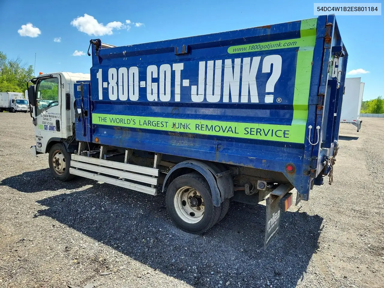2014 Isuzu Npr Hd Dump Truck VIN: 54DC4W1B2ES801184 Lot: 55435986
