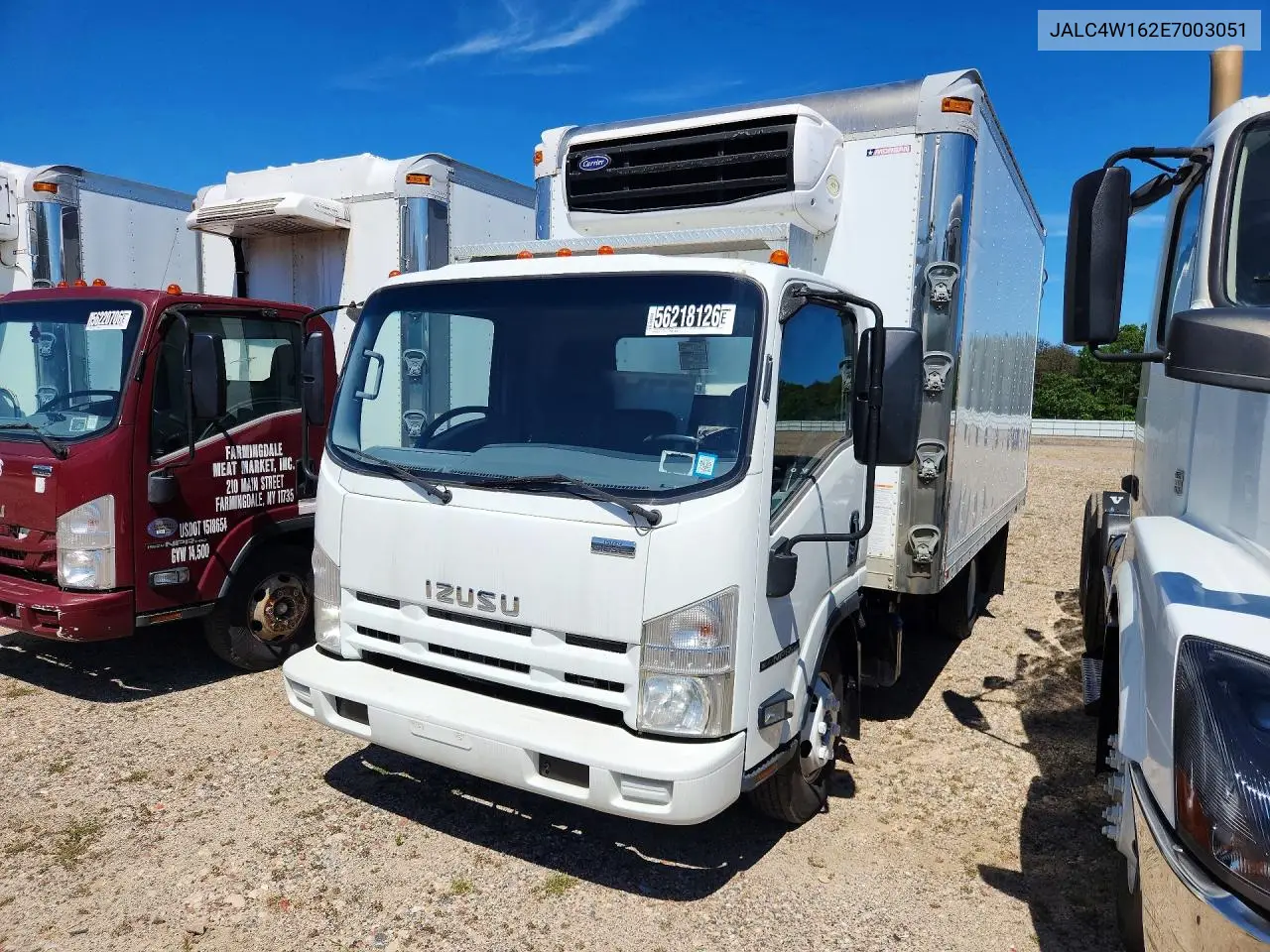 2014 Isuzu Npr Refrigerated Box Truck VIN: JALC4W162E7003051 Lot: 56218126
