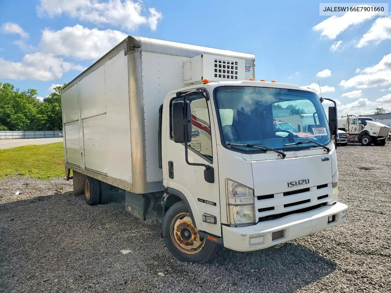 2014 Isuzu Nqr Refrigerated Box Truck VIN: JALE5W166E7901660 Lot: 57086606