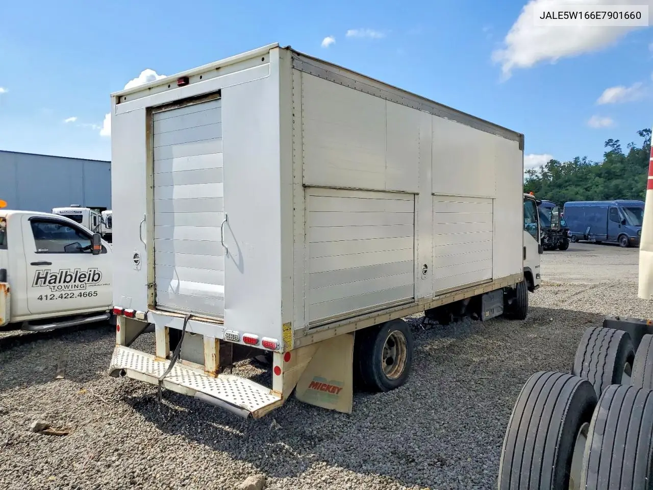 2014 Isuzu Nqr Refrigerated Box Truck VIN: JALE5W166E7901660 Lot: 57086606
